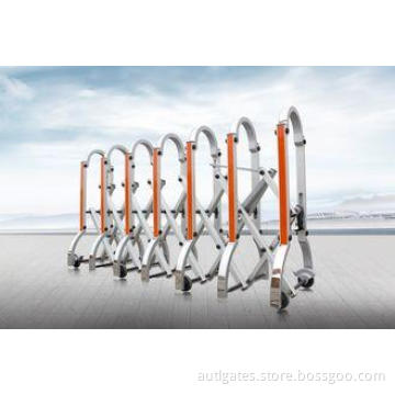 Street Retractable Crowd Control Gate Expandable Barrier Of